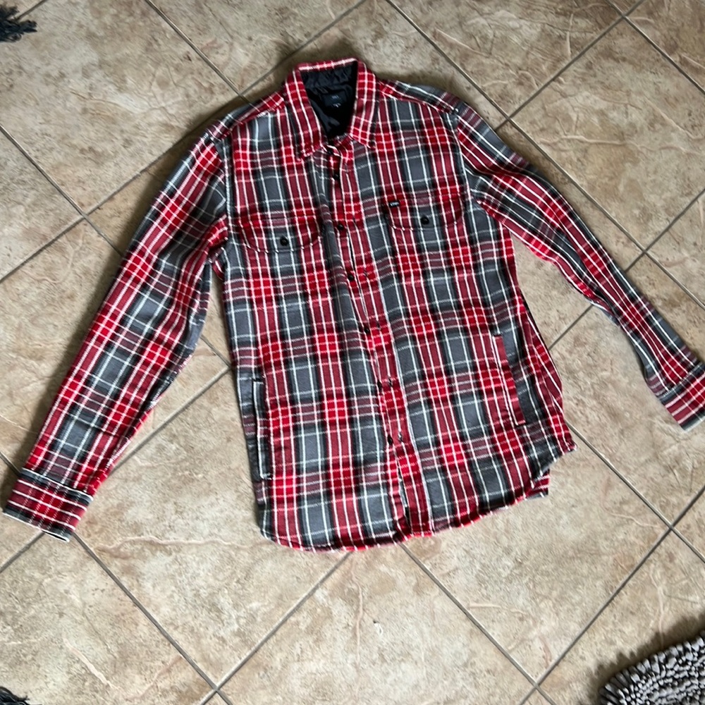 Mens Obey brand shacket.  Size medium